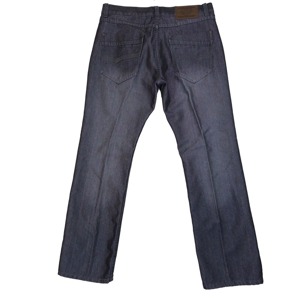 Old Skool Jeans 34 Mens Premium Denim Straight Leg Grey